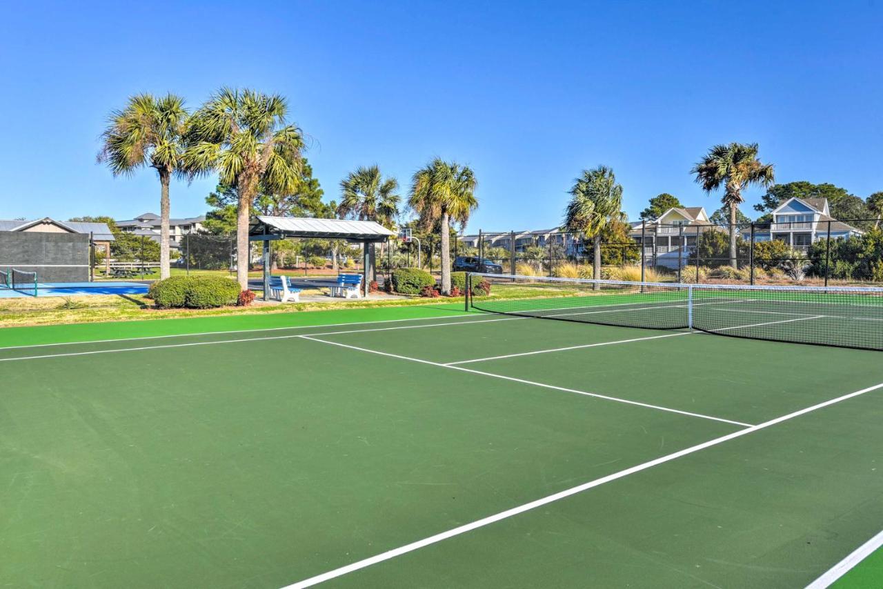 Ocean-View Saint Helena Island Condo - Pool Access Oceanmarsh Subdivision Exterior foto